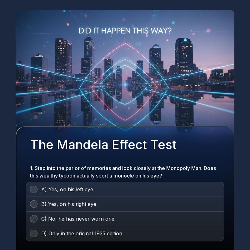 The Mandela Effect Quiz