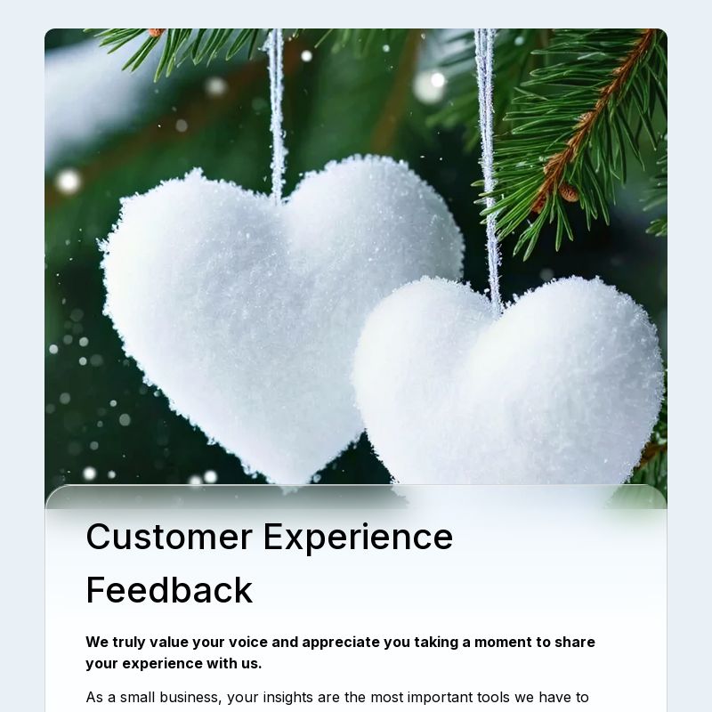 Customer Feedback Form