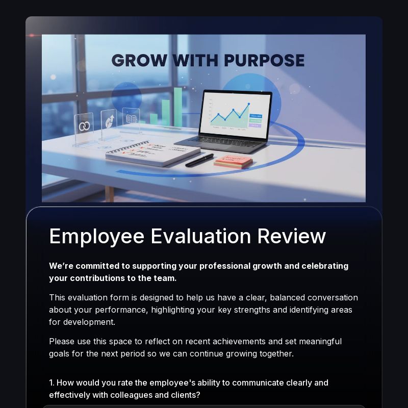 Employee Evaluation Form