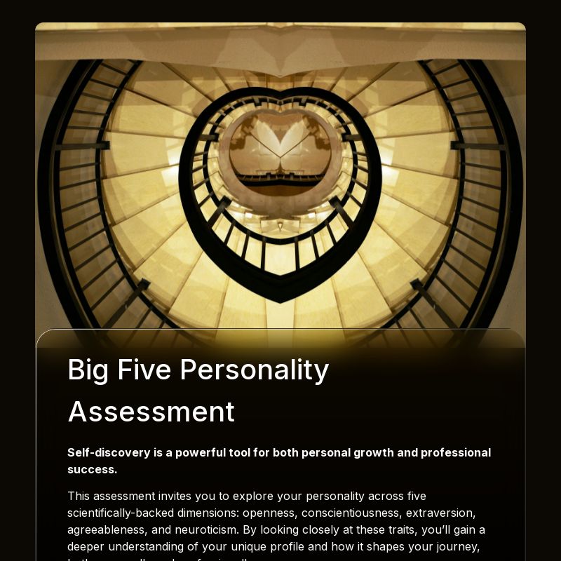 Big Five Personality Assessment