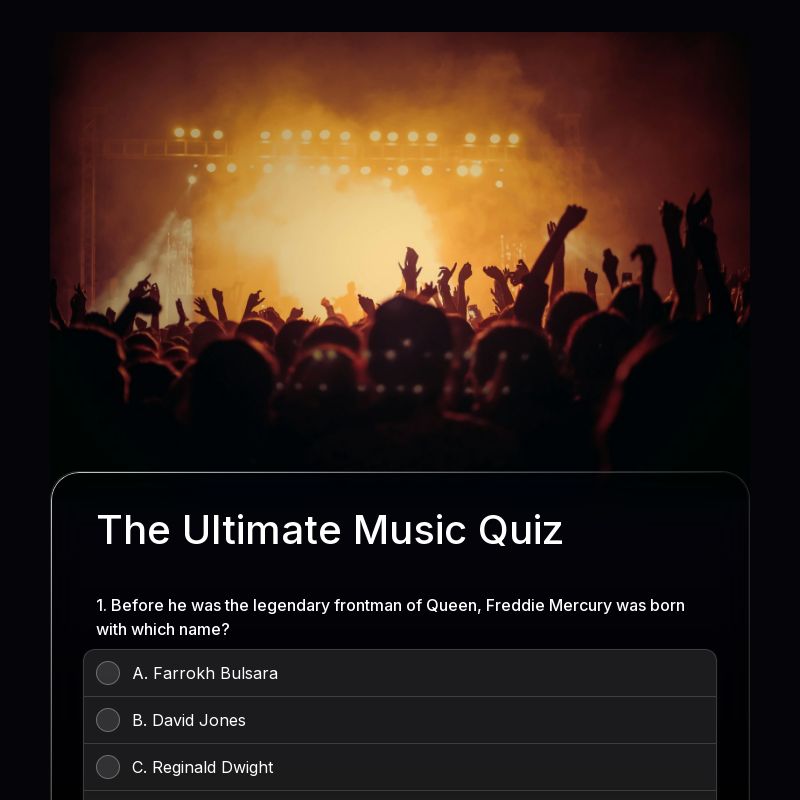 Music Trivia Quiz