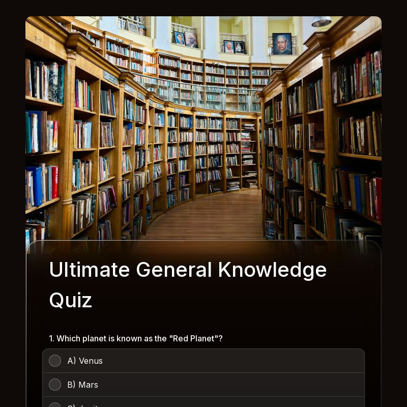 General Knowledge Quiz