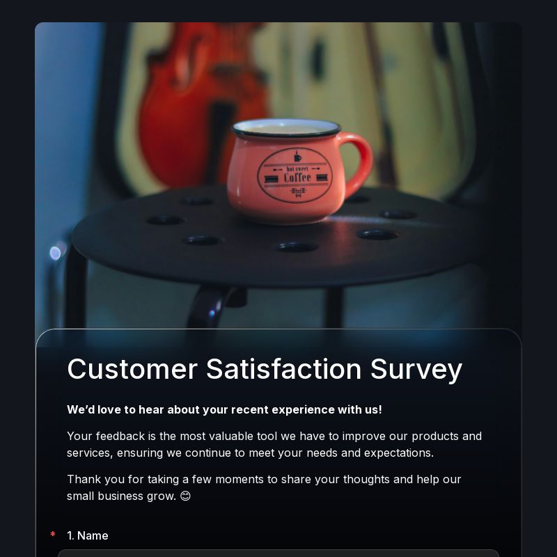Customer Satisfaction Survey