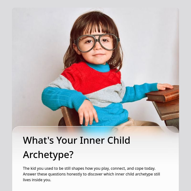 What's Your Inner Child Archetype?