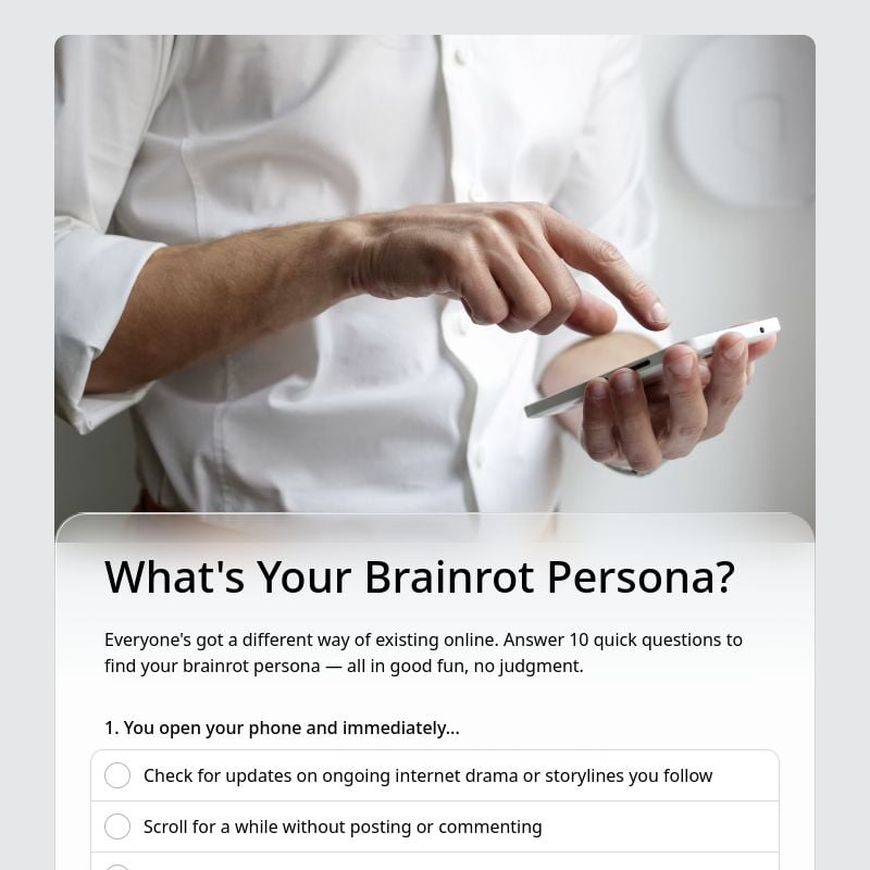 What's Your Brainrot Persona?