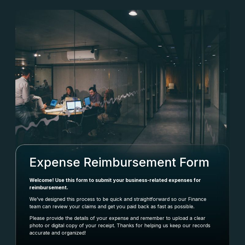 Expense Reimbursement Form