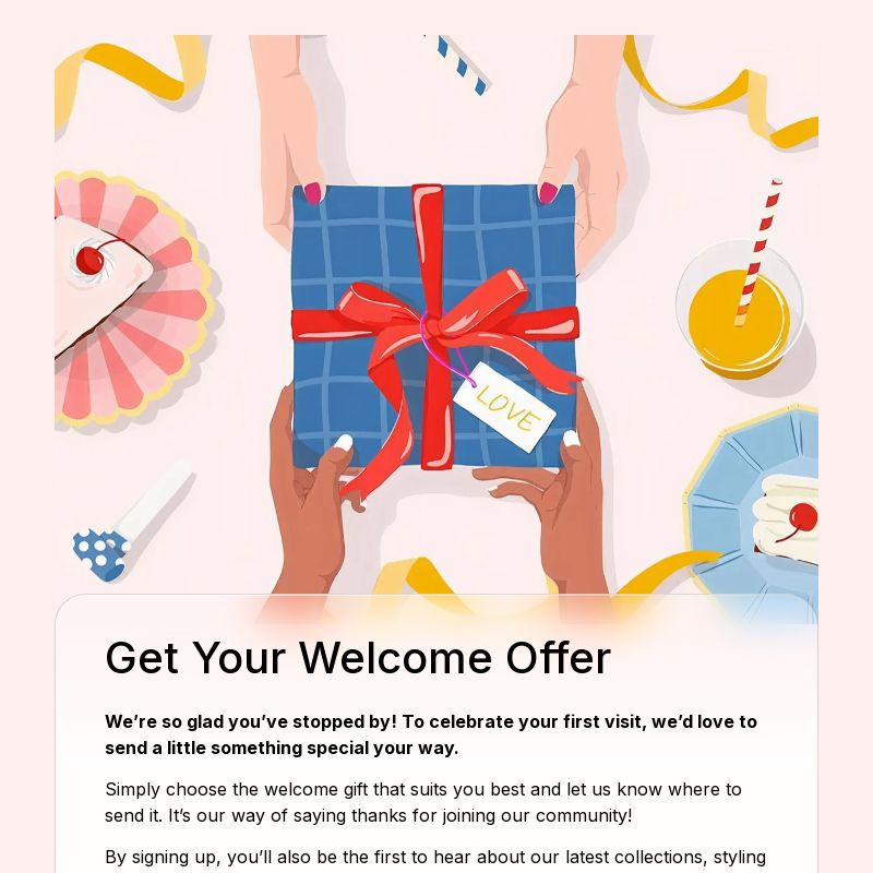 Welcome Offer Form