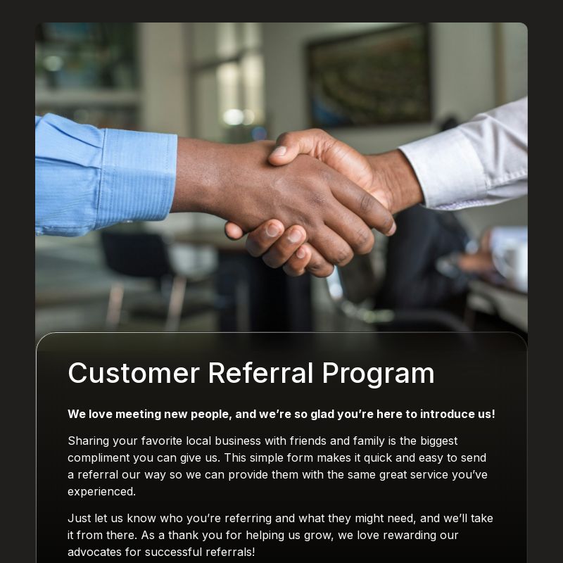 Referral Form