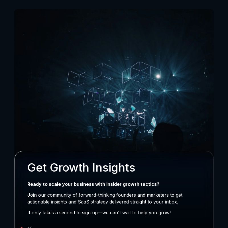 Newsletter Signup Form