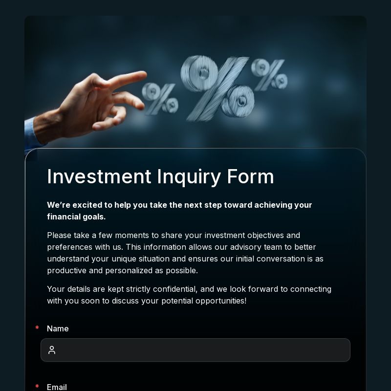 Investment Inquiry Form